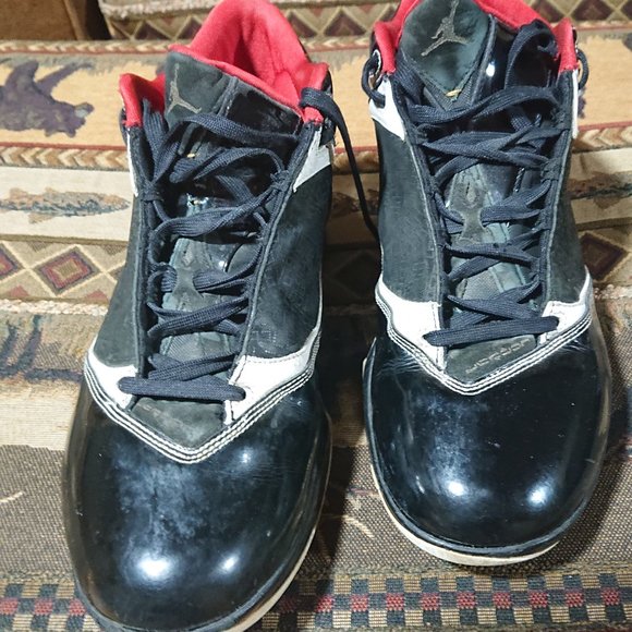 Vintage Record Breaker Edition Used Black Air Jordans size 11 Mens main image 8